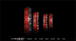 Desktop Screenshot of evolutionacoustics.com